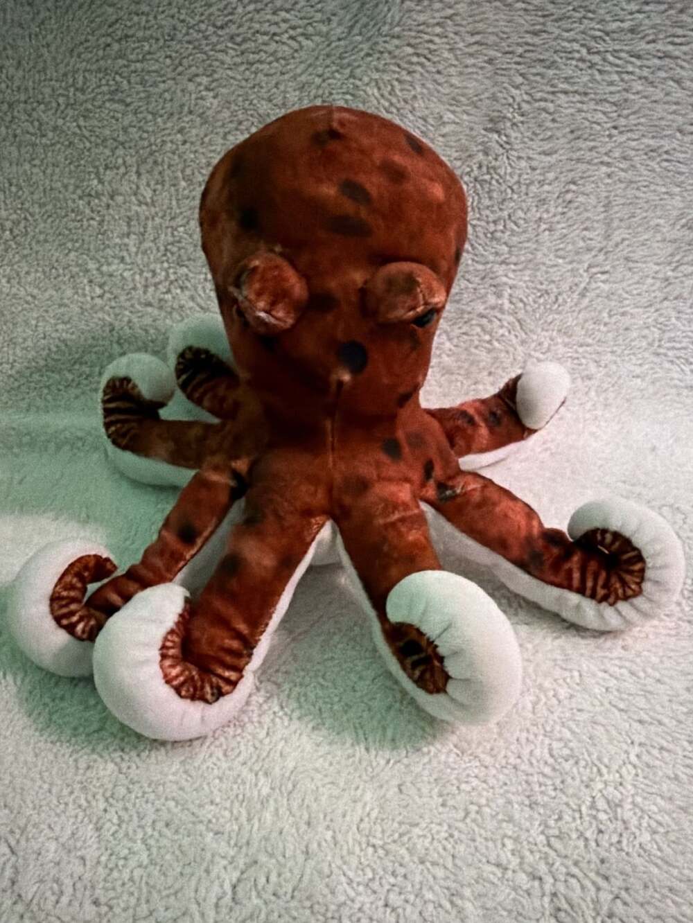 Brown Octopus Plush